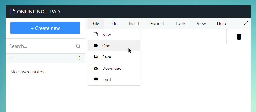 Open text file in Eatseo
